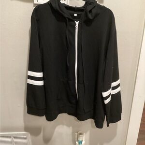 EUC - Amazon Black and White Hoodie - Wore 2-3 Times - Sz 3XL!!!!